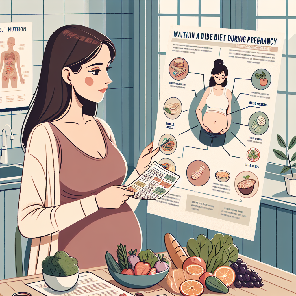 איך לשמור על תזונה בהריון