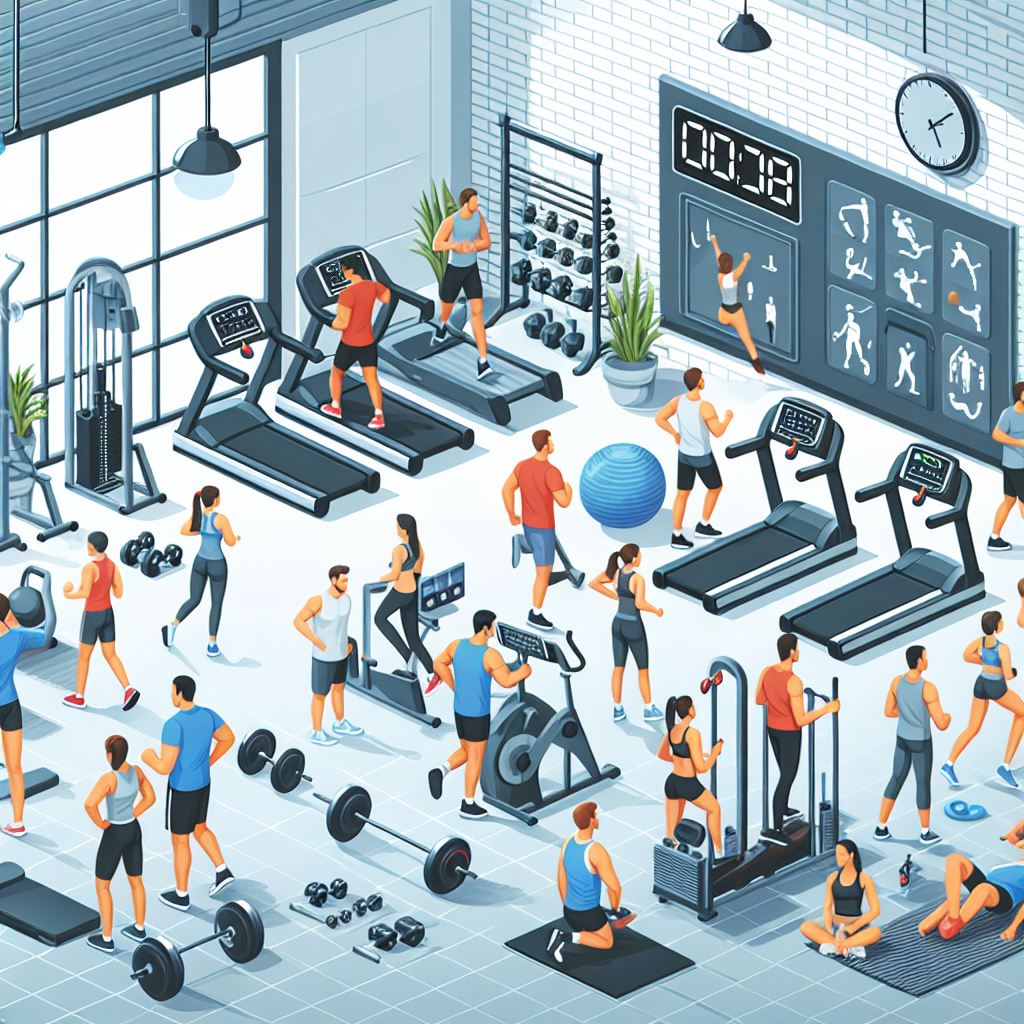 כמה זמן אימון בחדר כושר