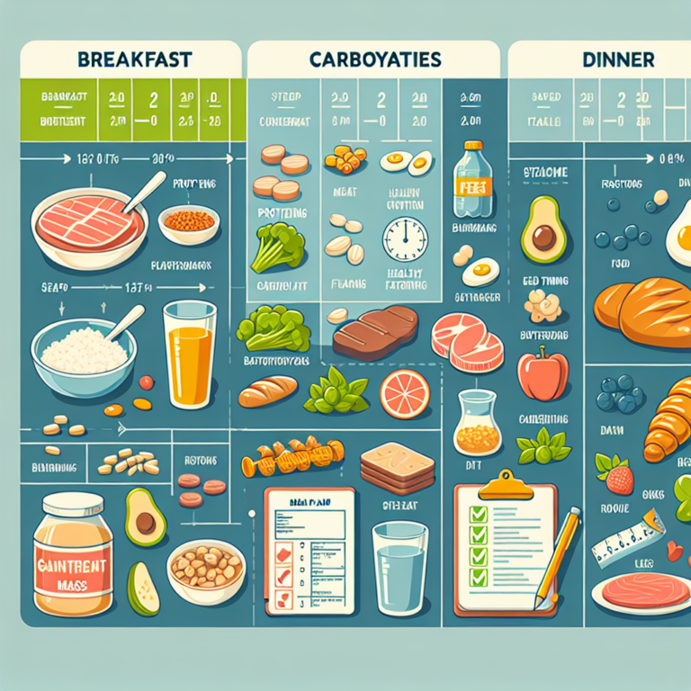 איך לבנות תפריט תזונה למסה